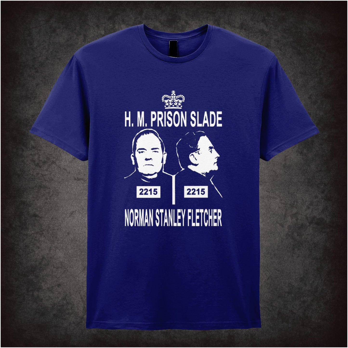H. M. Prison Slade Norman Stanley Fletcher – Cult British Sitcom Graphic T-Shirt