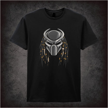 Predator alien mask T-shirt in black from Predator