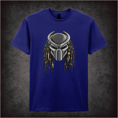 Predator alien mask T-shirt in navy from Predator