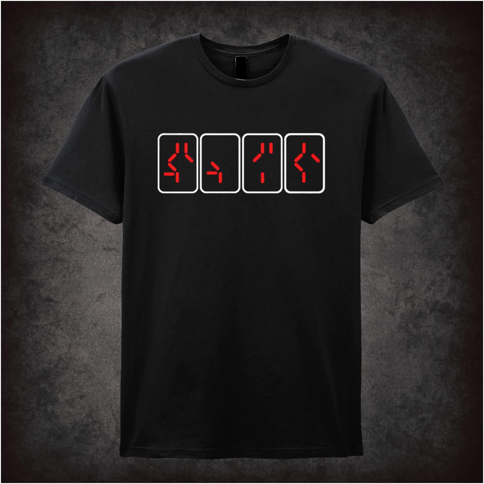 Alien Countdown Predator inspired unisex T-shirt with graphic design