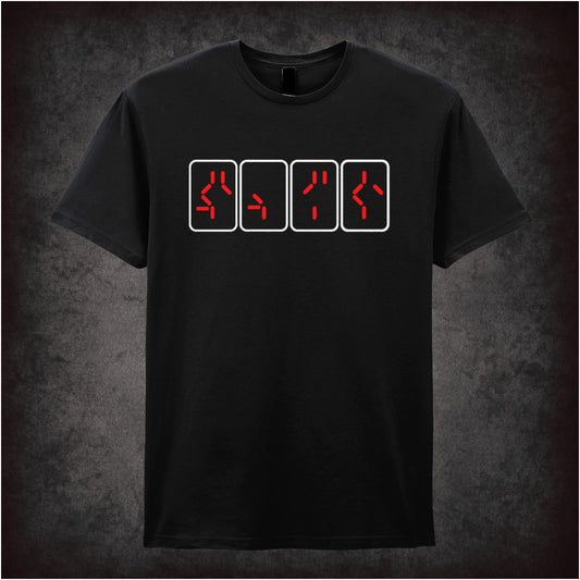 Alien Countdown Predator inspired unisex T-shirt with graphic design