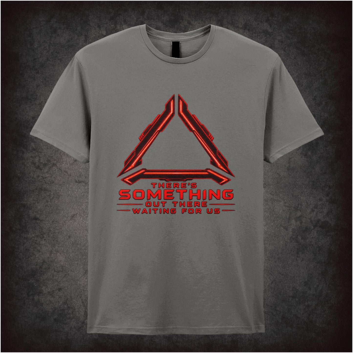 Predator there's something out there waiting for us T-shirt in charcoal from Predator