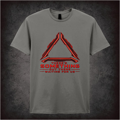 Predator there's something out there waiting for us T-shirt in charcoal from Predator