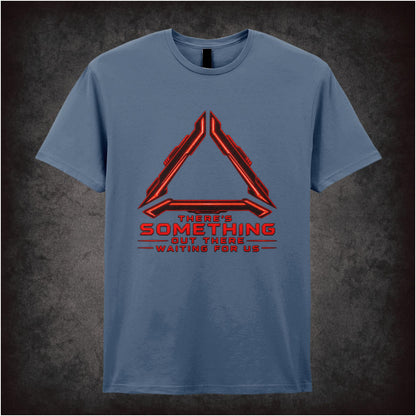 Predator there's something out there waiting for us T-shirt in indigo from Predator