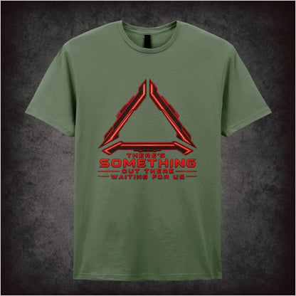 Predator there's something out there waiting for us T-shirt in military green from Predator