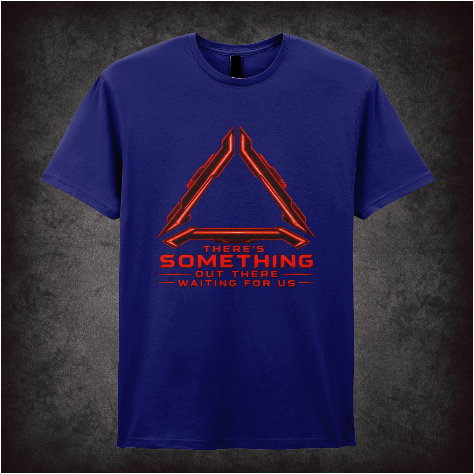 Predator there's something out there waiting for us T-shirt in navy from Predator