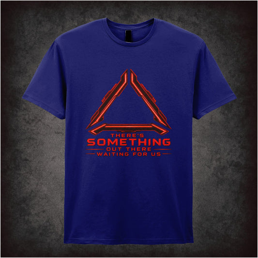 Predator there's something out there waiting for us T-shirt in navy from Predator