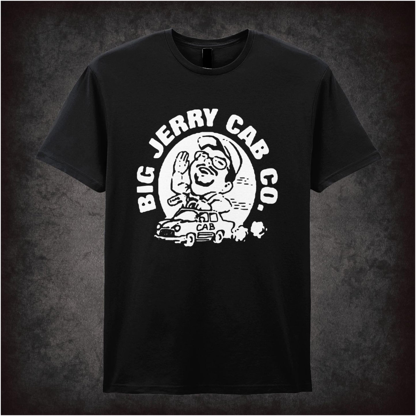 Big Jerry Cab Co. – Cult Film Graphic T-Shirt
