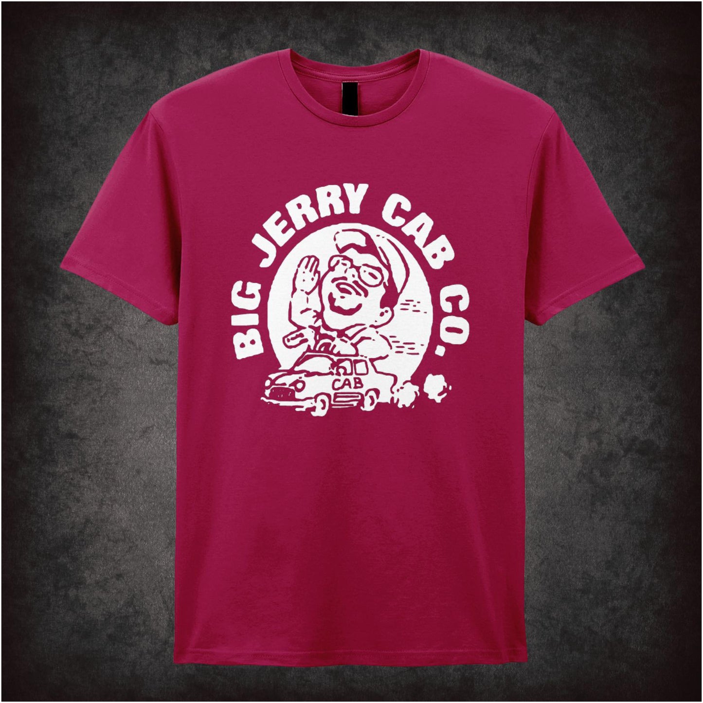 Big Jerry Cab Co. – Cult Film Graphic T-Shirt