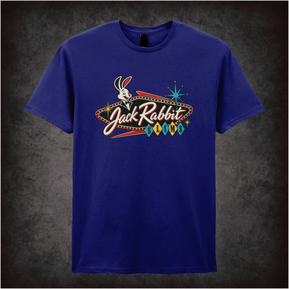 Jack Rabbit Slim's T-shirt in navy from Pulp Fiction