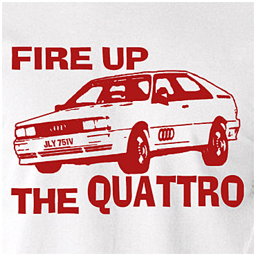 Fire Up The Quattro - Life On Mars, Ashes To Ashes Inspired Unisex T Shirt