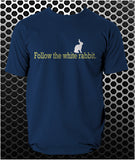 Follow The White Rabbit - The Matrix Inspired Unisex T Shirt