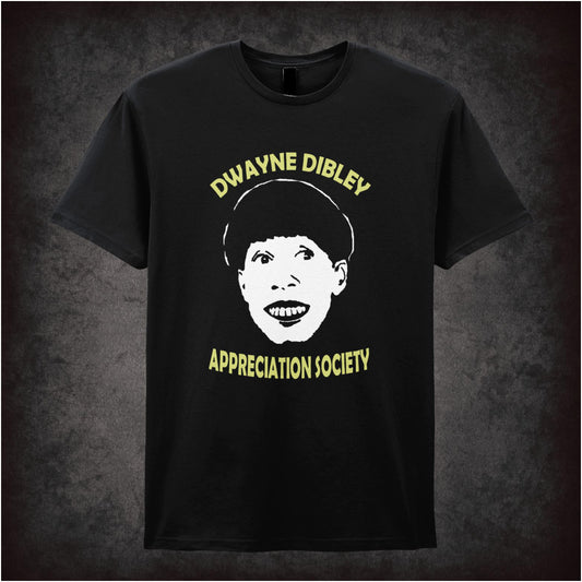 “‘Dwayne Dibley Appreciation Society’ T-shirt from Red Dwarf”