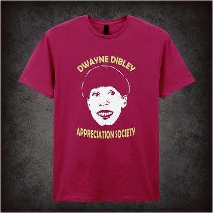 Dwayne Dibley Appreciation Society – Cult Sci-Fi Comedy Graphic T-Shirt