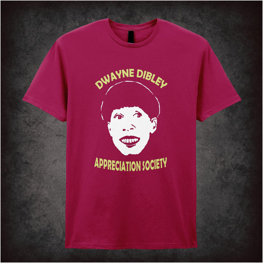 Dwayne Dibley Appreciation Society – Cult Sci-Fi Comedy Graphic T-Shirt