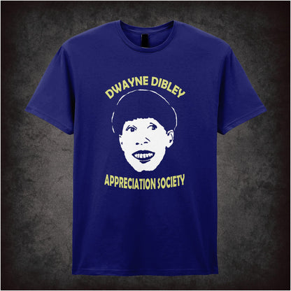 Dwayne Dibley Appreciation Society – Cult Sci-Fi Comedy Graphic T-Shirt
