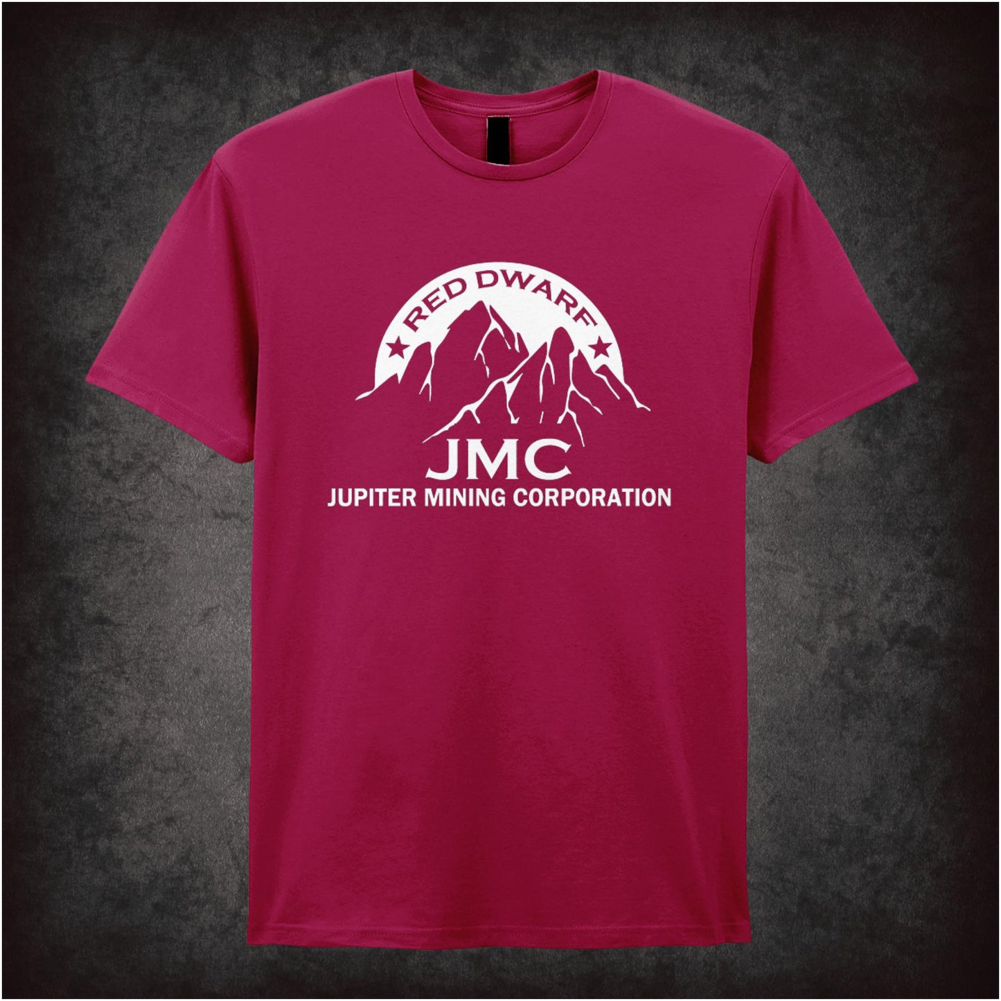 JMC Jupiter Mining Corporation – Cult Sci-Fi Comedy Graphic T-Shirt