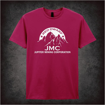 JMC Jupiter Mining Corporation – Cult Sci-Fi Comedy Graphic T-Shirt