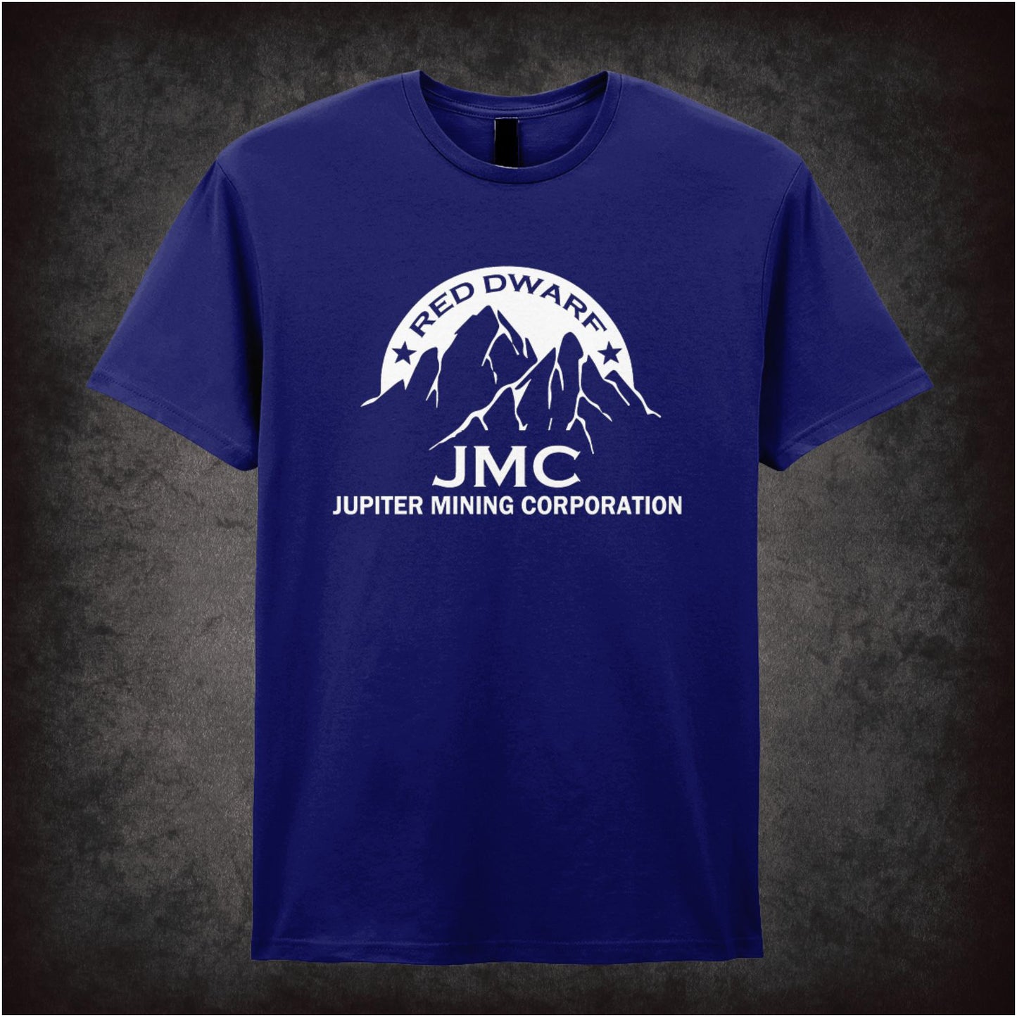 JMC Jupiter Mining Corporation – Cult Sci-Fi Comedy Graphic T-Shirt