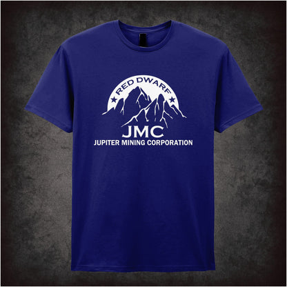 JMC Jupiter Mining Corporation – Cult Sci-Fi Comedy Graphic T-Shirt