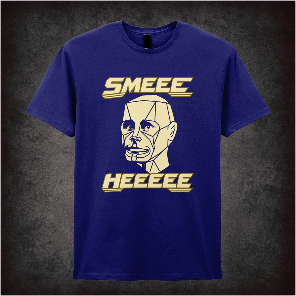 “Kryten ‘Smeeee heeeee’ T-shirt in navy from Red Dwarf”