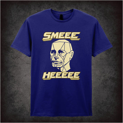 “Kryten ‘Smeeee heeeee’ T-shirt in navy from Red Dwarf”