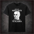 Spin My Nipple Nuts And Send Me To Alaska – Cult Sci-Fi Comedy Graphic T-Shirt