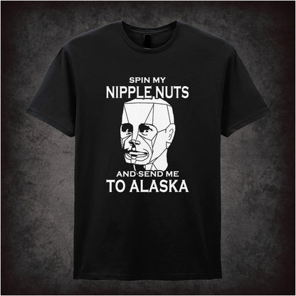 “Kryten ‘Spin my nipple nuts and send me to Alaska’ T-shirt from Red Dwarf”