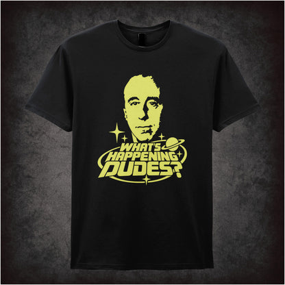 “Holly ‘What’s happening dudes?’ T-shirt in black from Red Dwarf”