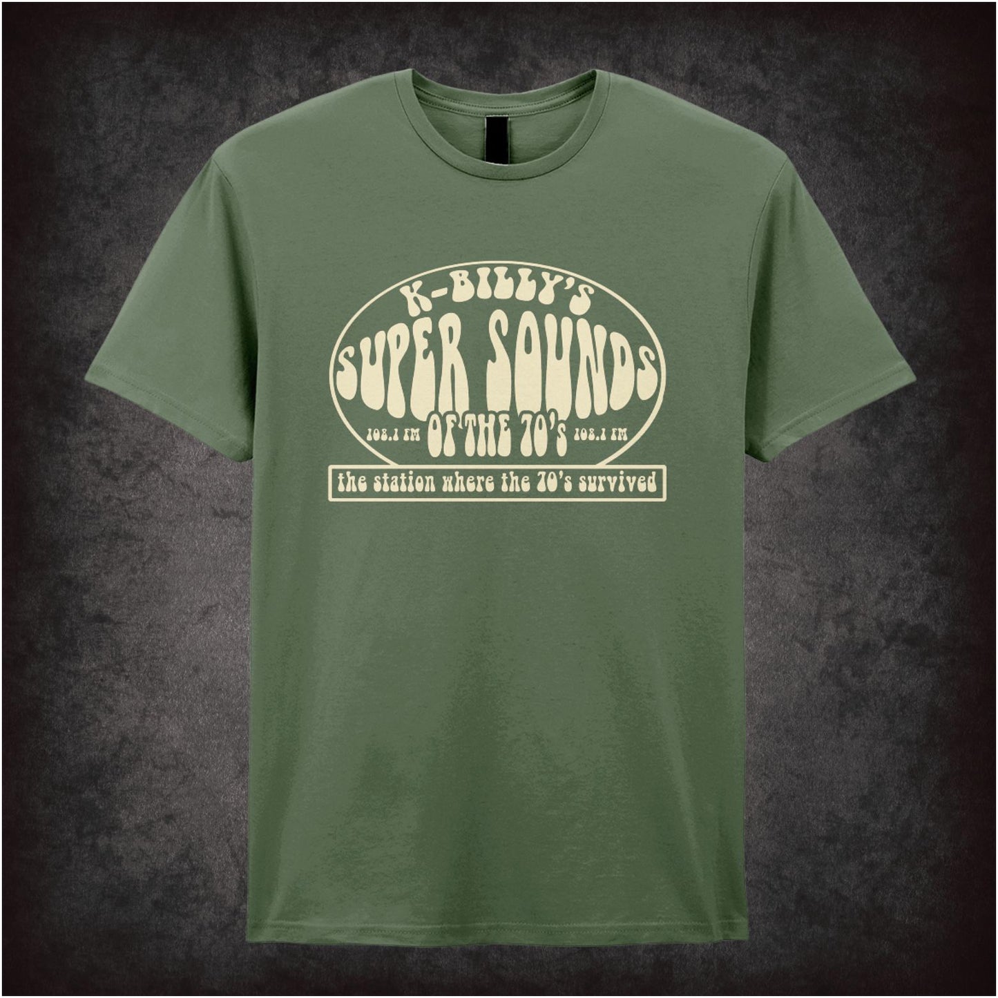 K-Billy’s Super Sounds of the ’70s – Cult Film Graphic T-Shirt