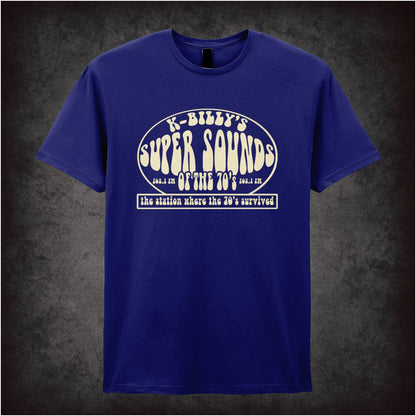 K-Billy’s Super Sounds of the ’70s – Cult Film Graphic T-Shirt