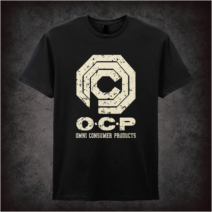 OCP Omni Consumer Products – Cult Sci-Fi Graphic T-Shirt