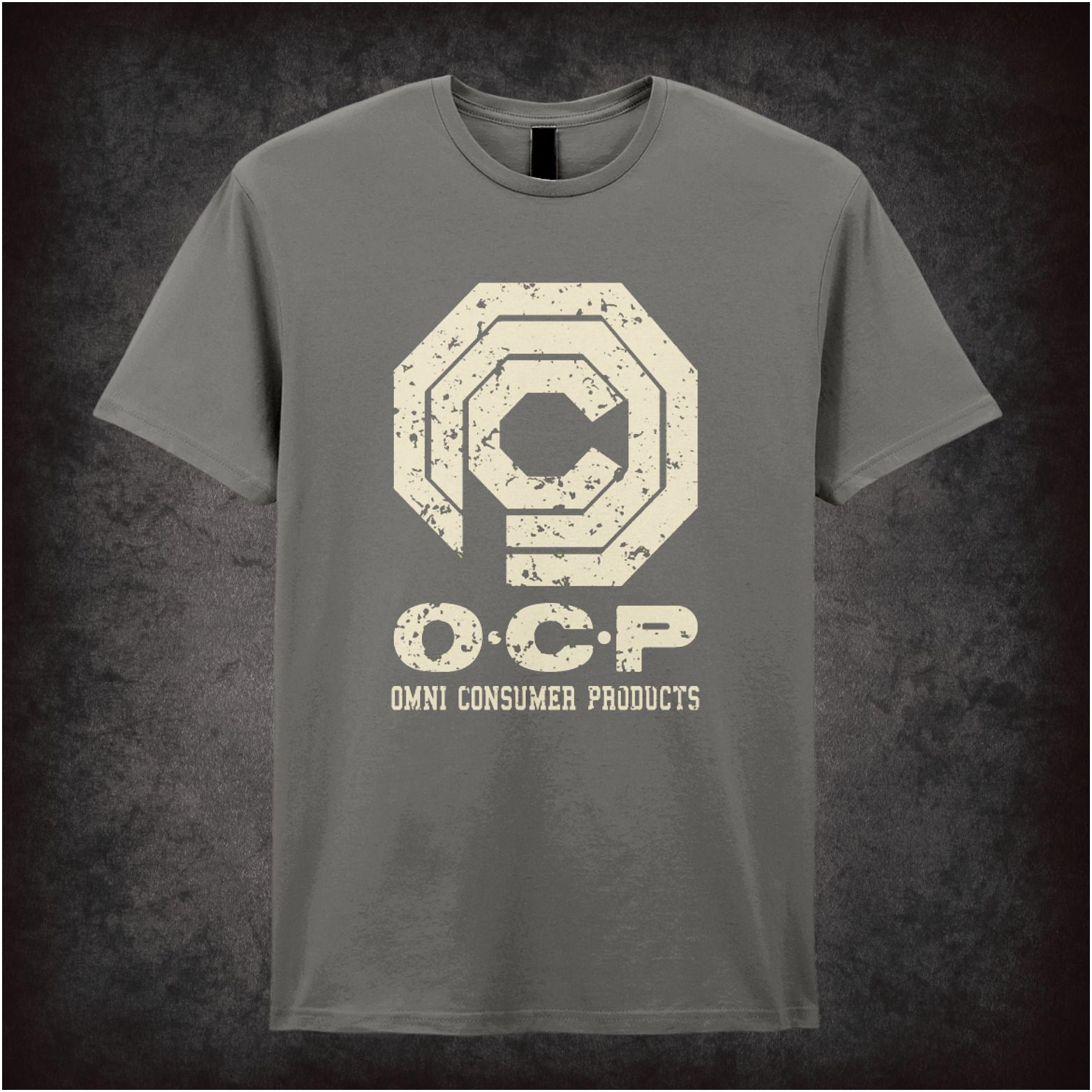 O.C.P. Omni Consumer Products RoboCop inspired unisex T-shirt with graphic design