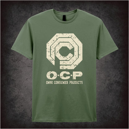 OCP Omni Consumer Products – Cult Sci-Fi Graphic T-Shirt