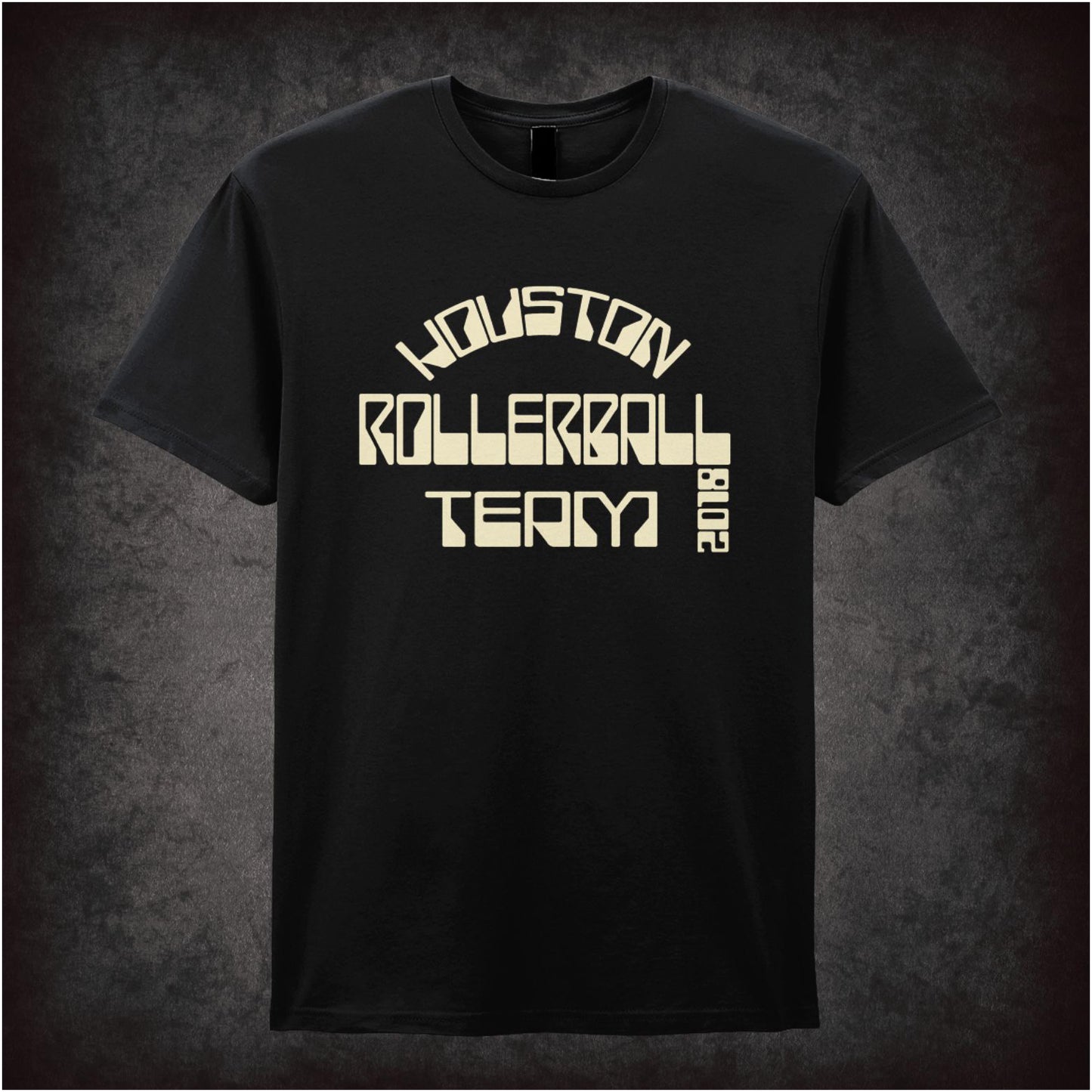 Houston Rollerball Team 2018 – Cult Sci-Fi Graphic T-Shirt