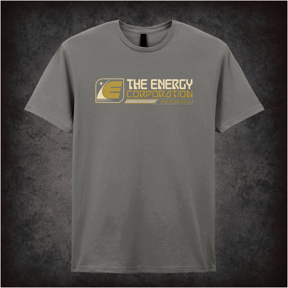 Energy Corporation Houston 2018 logo T-shirt in charcoal  from Rollerball