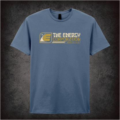 Energy Corporation Houston 2018 logo T-shirt in indigo from Rollerball