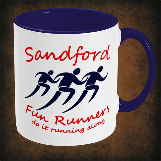 Sandford Fun Runners – Two-Tone Mug