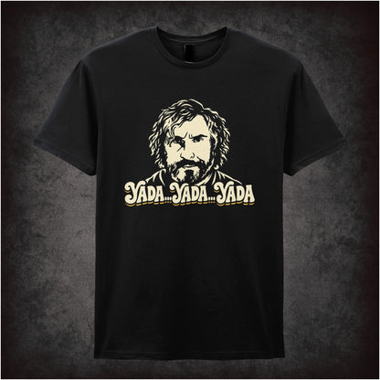 “Tommy Saxondale ‘Yada, yada, yada’ T-shirt in black from Saxondale”