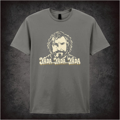 “Tommy Saxondale ‘Yada, yada, yada’ T-shirt in charcoal from Saxondale”