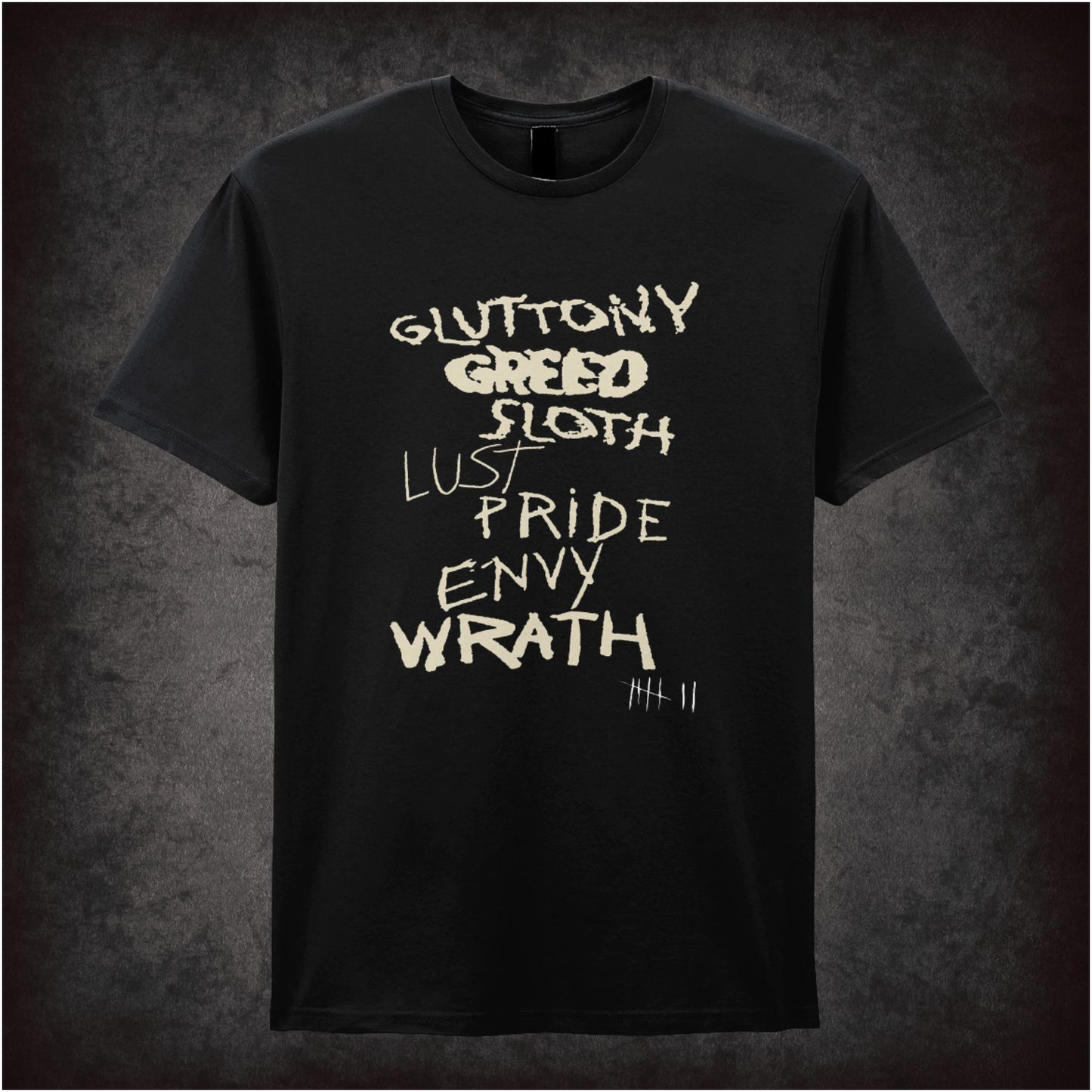 Seven Deadly Sins – Softstyle Unisex Graphic T-Shirt