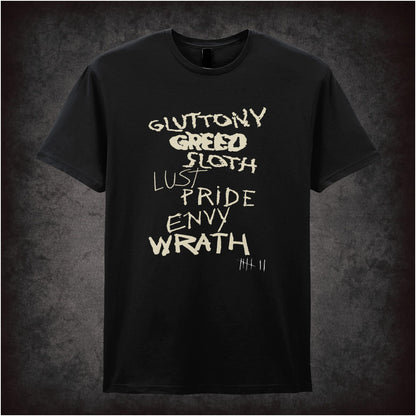 Seven Deadly Sins – Softstyle Unisex Graphic T-Shirt