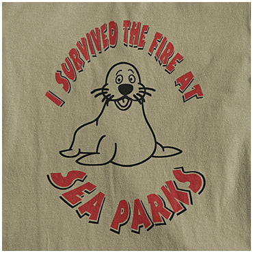 I Survived The Fire At Sea Parks - The IT Crowd Inspired Unisex T Shirt