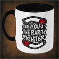 See You at the Party, Richter! – Two-Tone Mug
