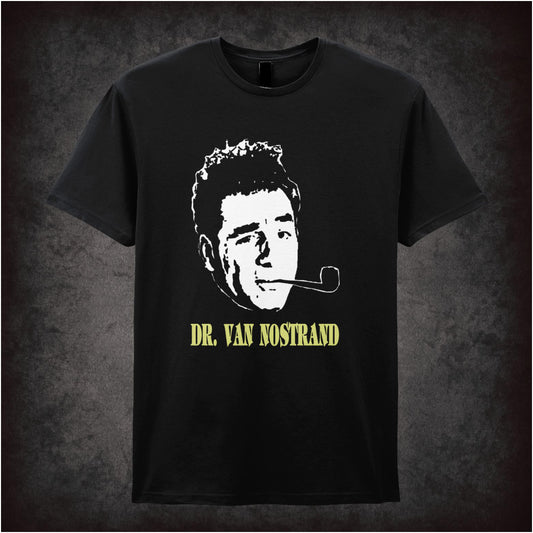 Dr. Van Nostrand seinfeld inspired unisex T-shirt with graphic design