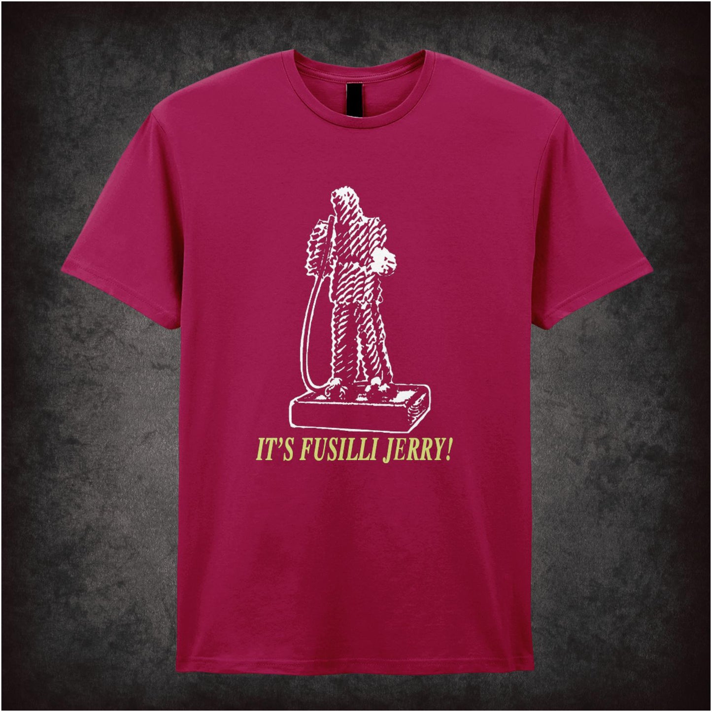 It’s Fusilli Jerry! – Cult American Sitcom Graphic T-Shirt