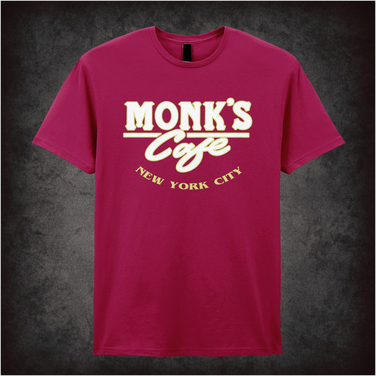 Monk’s Cafe New York City – Cult American Sitcom Graphic T-Shirt
