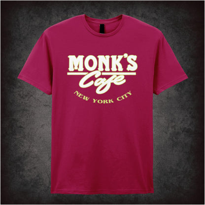 Monk’s Cafe New York City – Cult American Sitcom Graphic T-Shirt