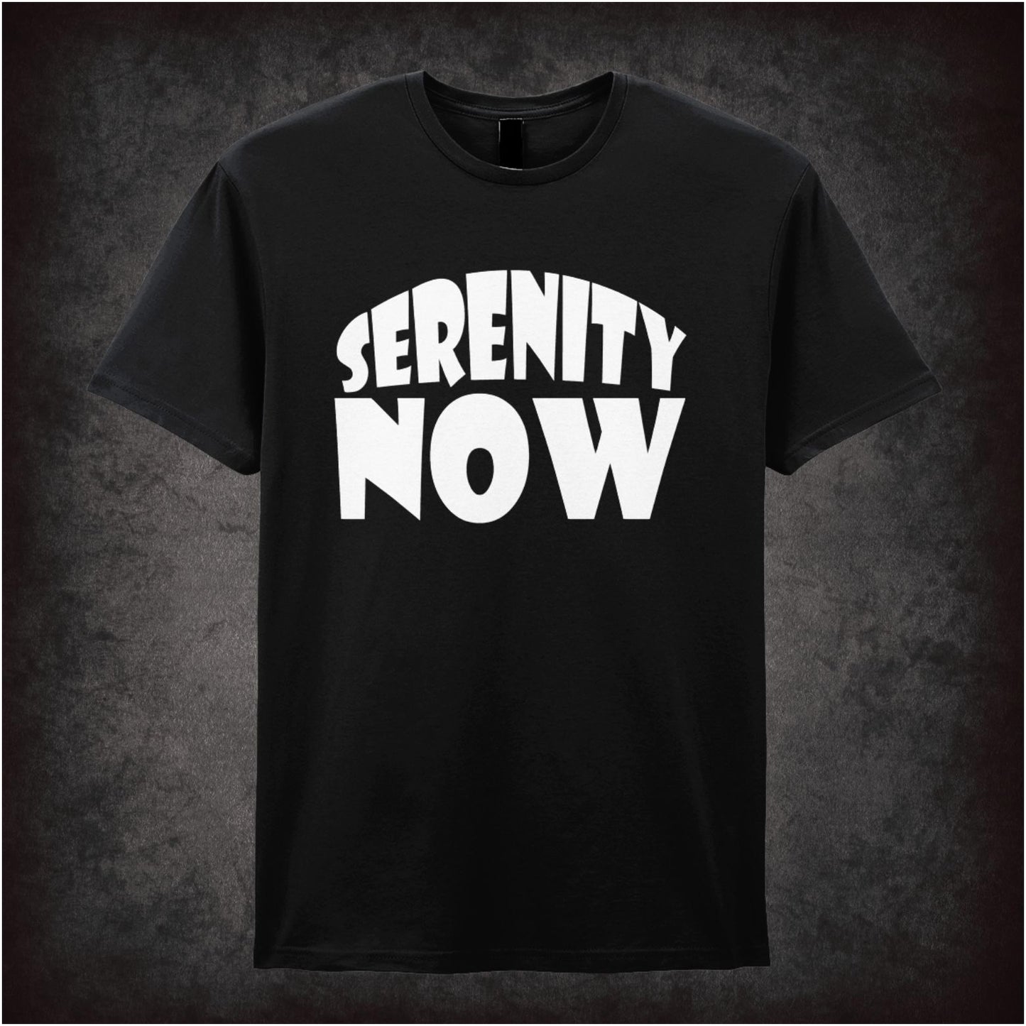 Serenity Now – Cult American Sitcom Graphic T-Shirt