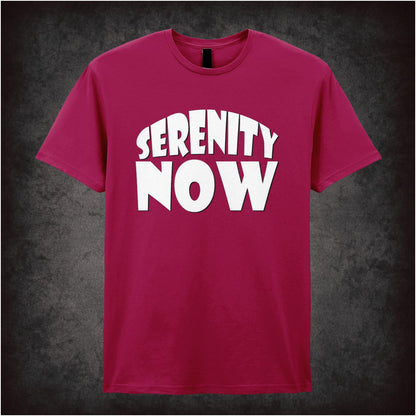 Serenity Now – Cult American Sitcom Graphic T-Shirt